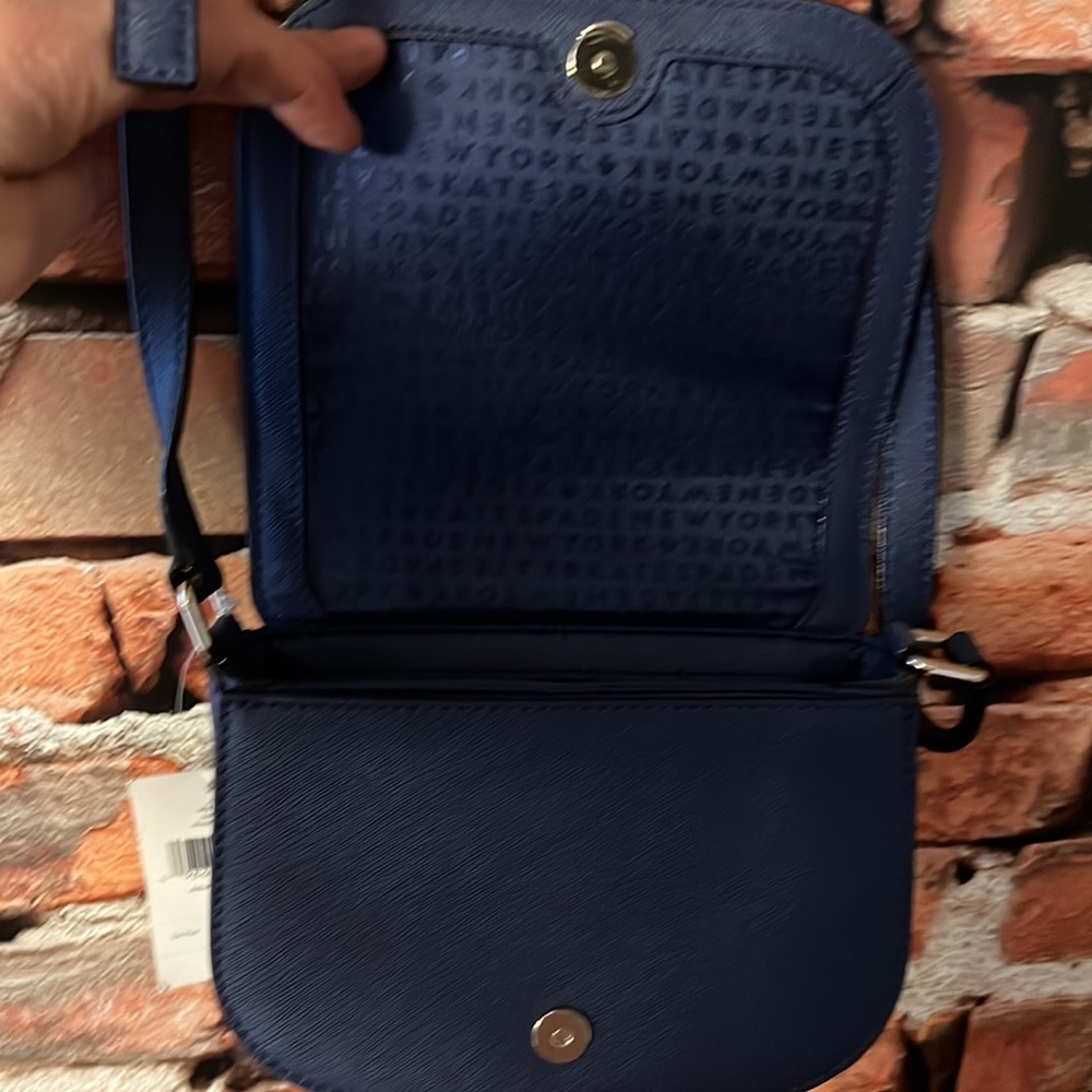 Kate spade Laurel way Blue mini crossbody bag - Picture 8 of 12